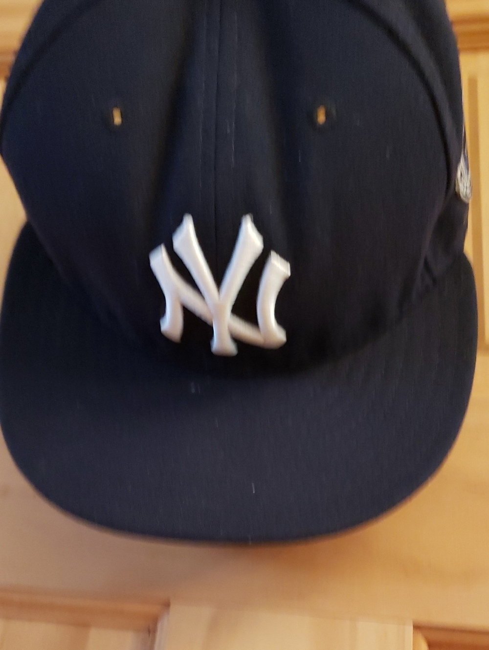 Navy Baseball Cap with White NY Logo